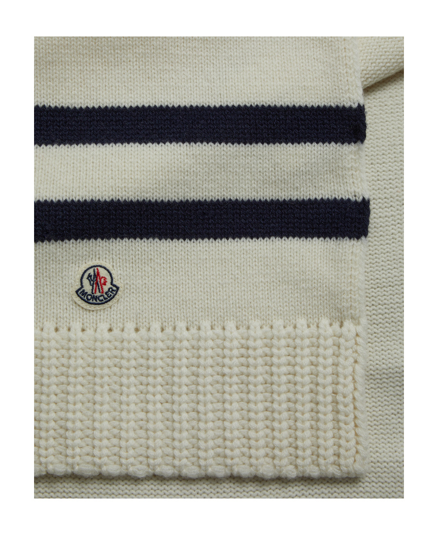 MONCLER CASHMERE BLEND SCARF