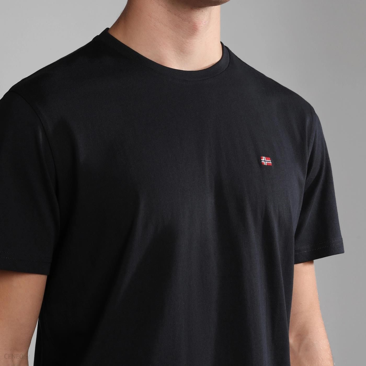 Napapijri Salis Ss Sum Stormy Weat G1y In Black