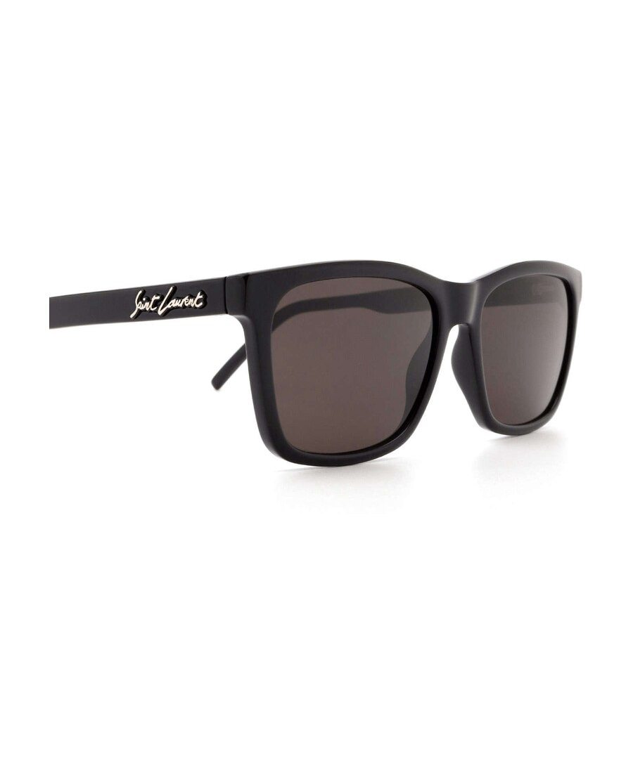 Saint Laurent Square-frame Sunglasses In Black