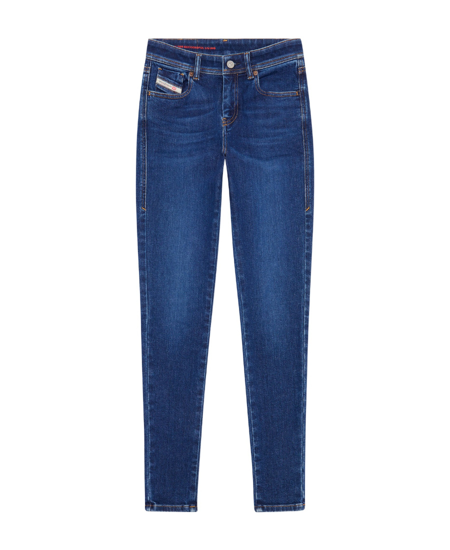 Diesel 1989 D-mine 09i28 Straight-leg Jeans In Blue