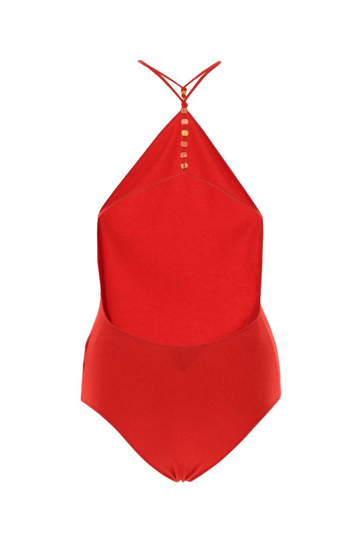 Bottega Veneta Beaded Strap Body Top