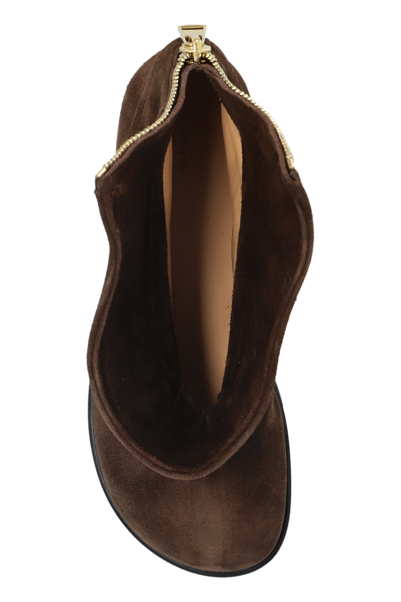 Jw Anderson Round Toe Ankle Boots In Brown