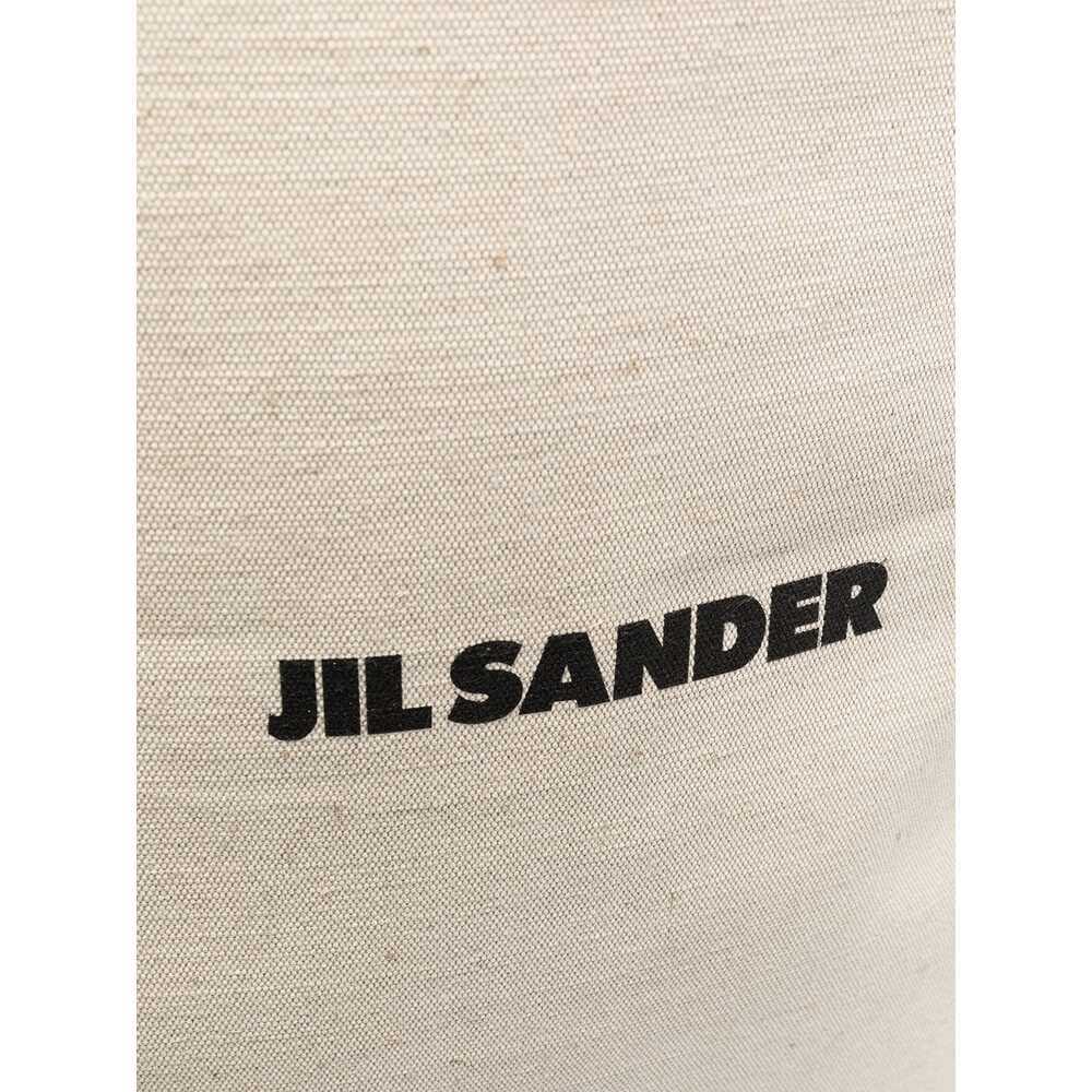 Shop Jil Sander Logo-print Tote Bag In White