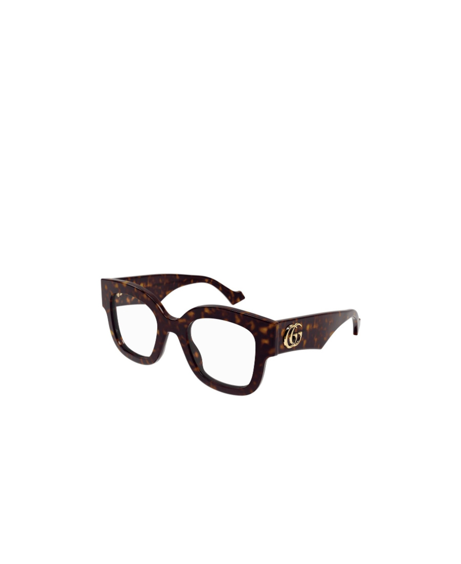 Gucci Double G Tortoiseshell Glasses In Brown