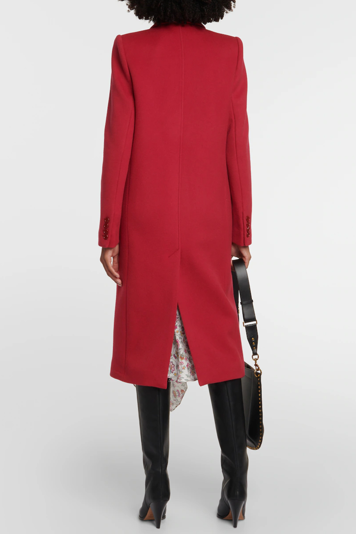 Isabel Marant Enarryli Wool And Cashmere Coat