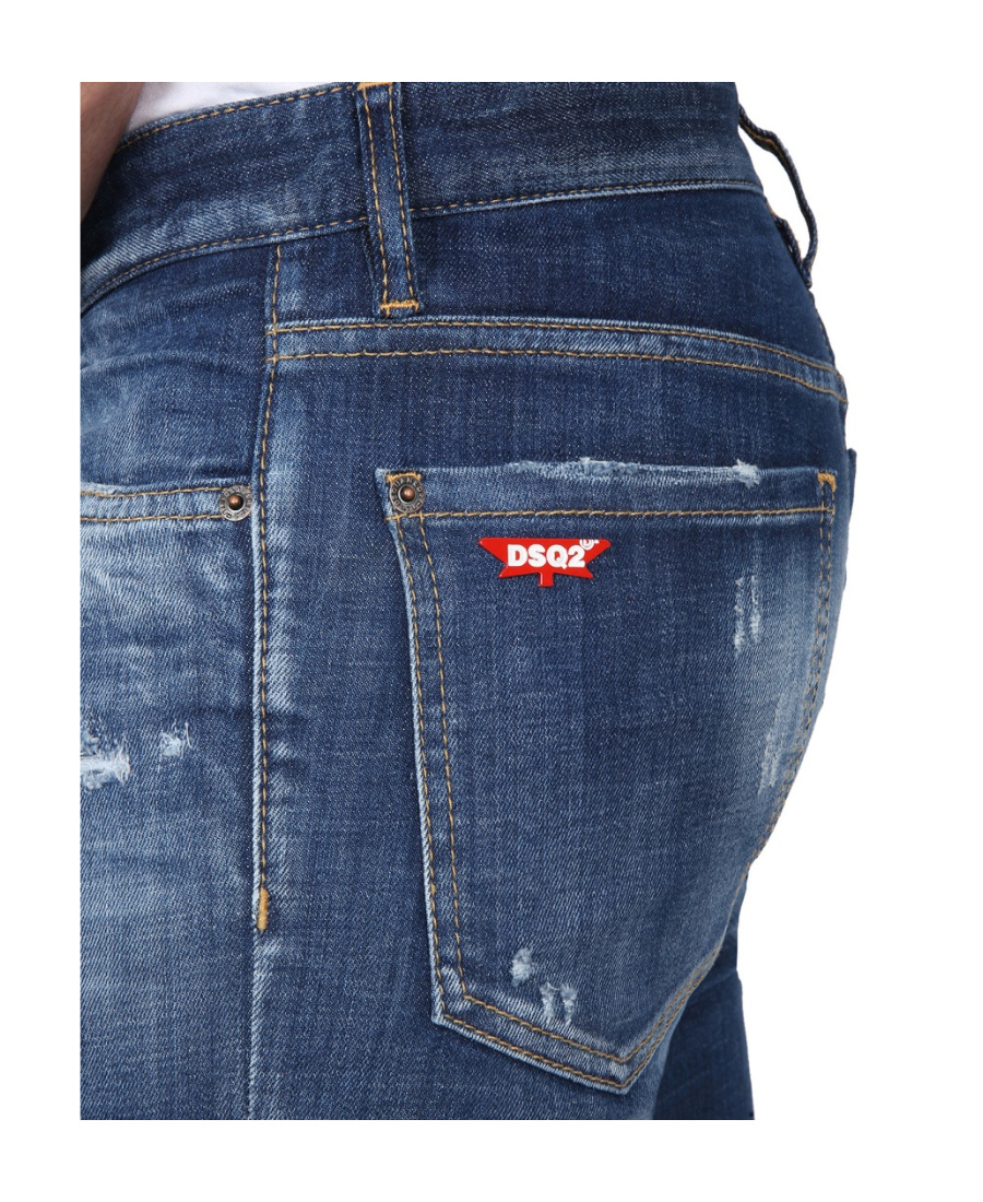Dsquared2 Slim Fit Denim Jeans In Blue