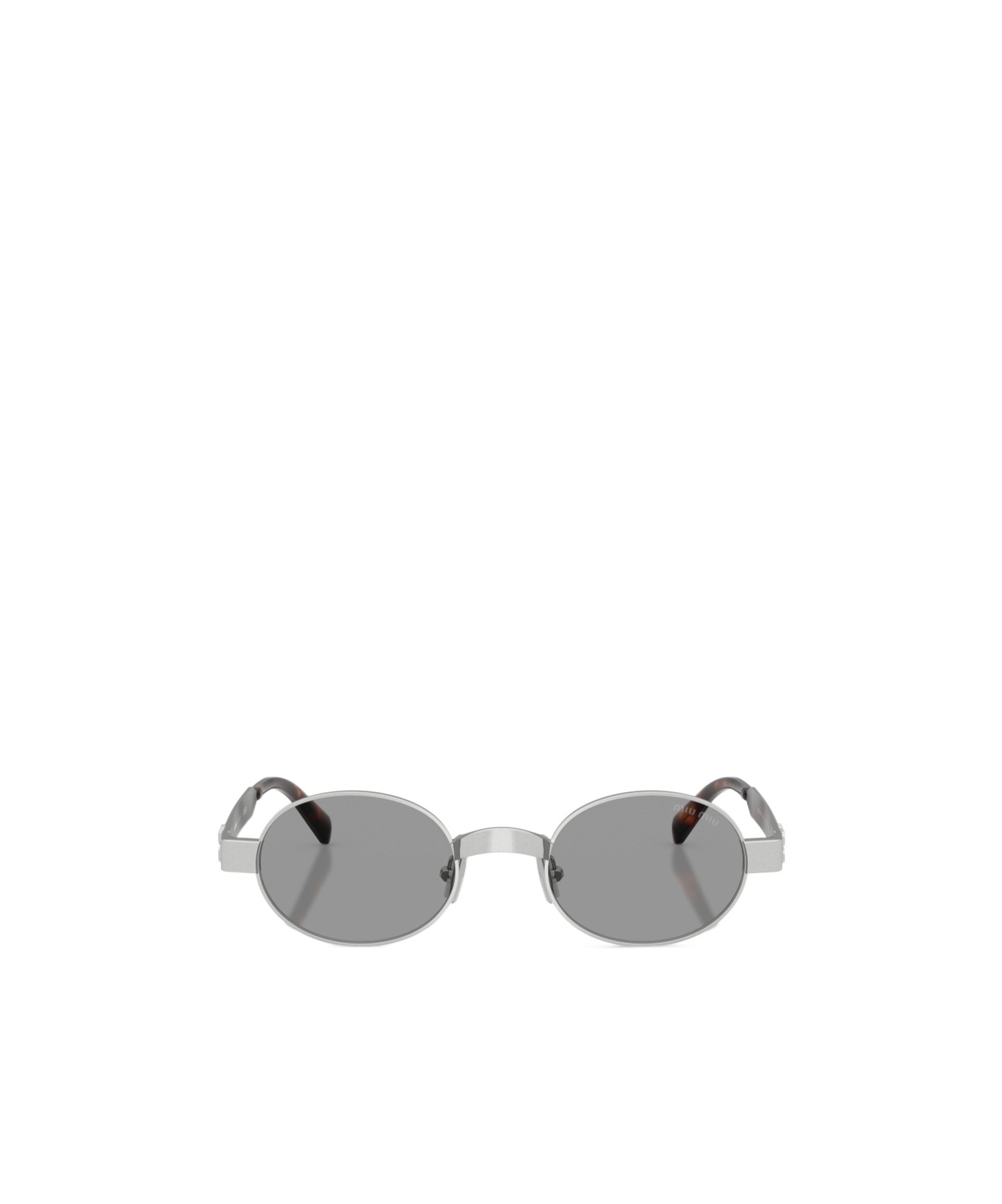 Miu Miu Full Frame Sunglasses In Silver