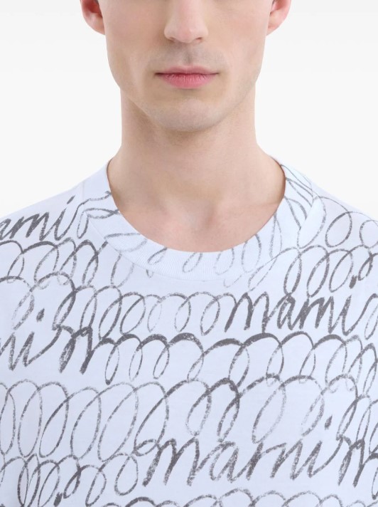 Marni T-shirt In White