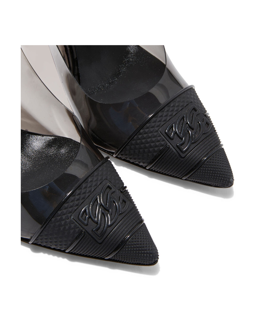 Casadei Blade Fluo Pvc Leather Pumps