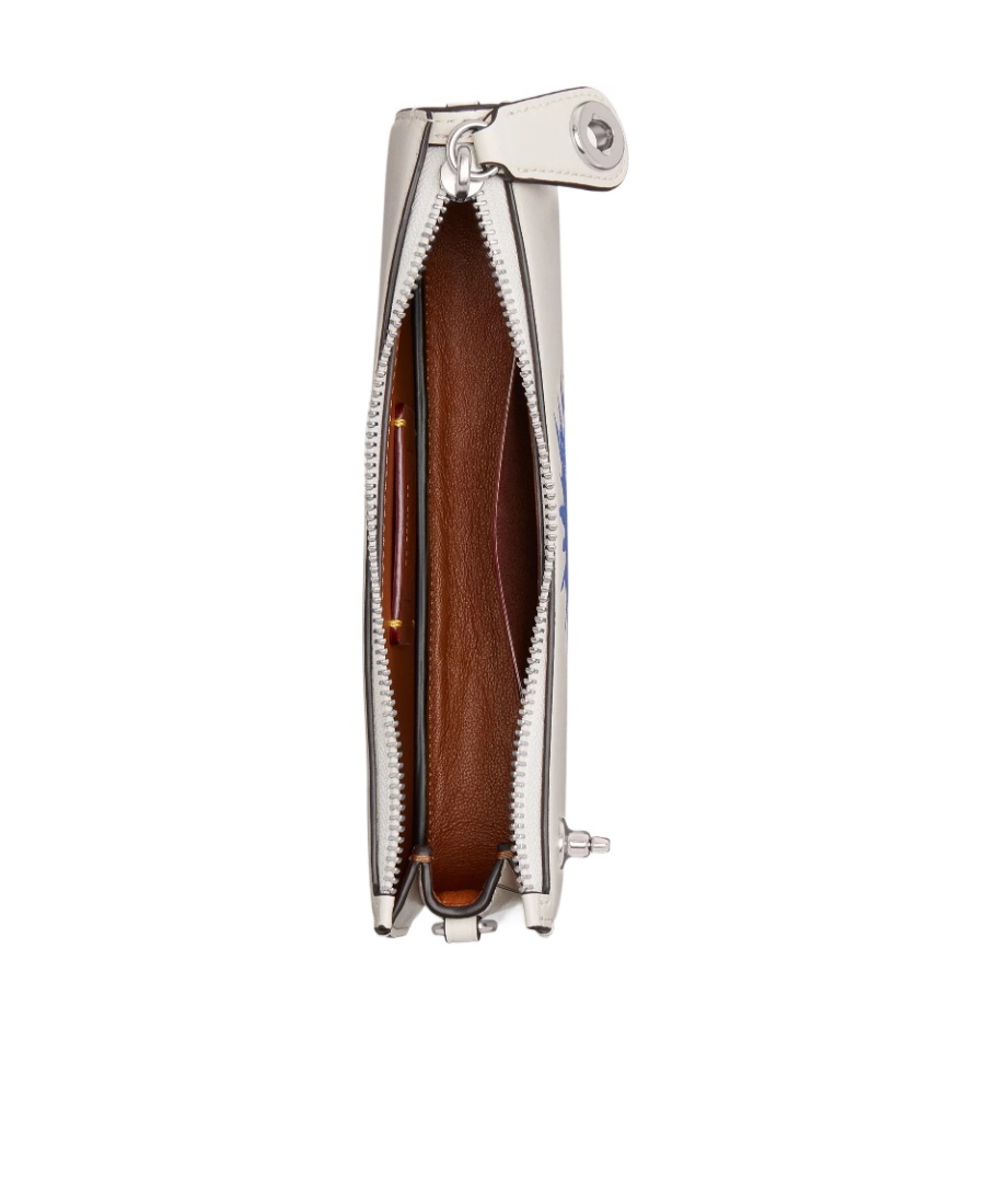 Coach Lil Nas X Drop Penn Pattern Shoulder Bag In White