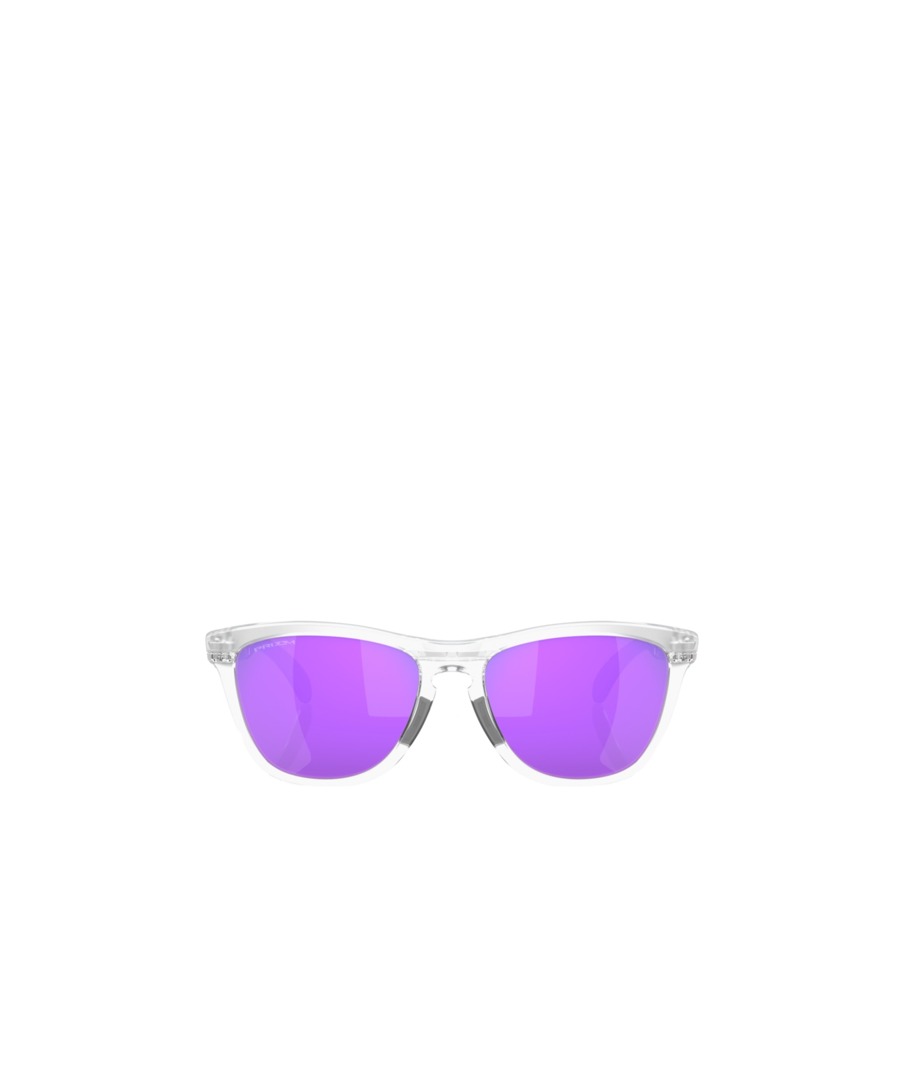 Oakley Frogskins Square-frame Sunglasses In Matte Clear