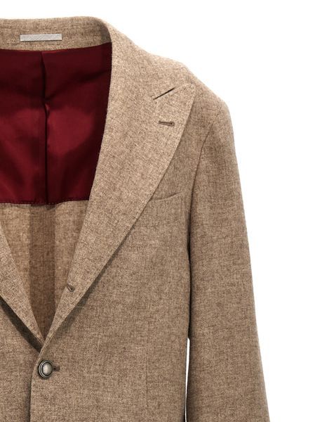 BRUNELLO CUCINELLI SINGLE-BREASTED BLAZER