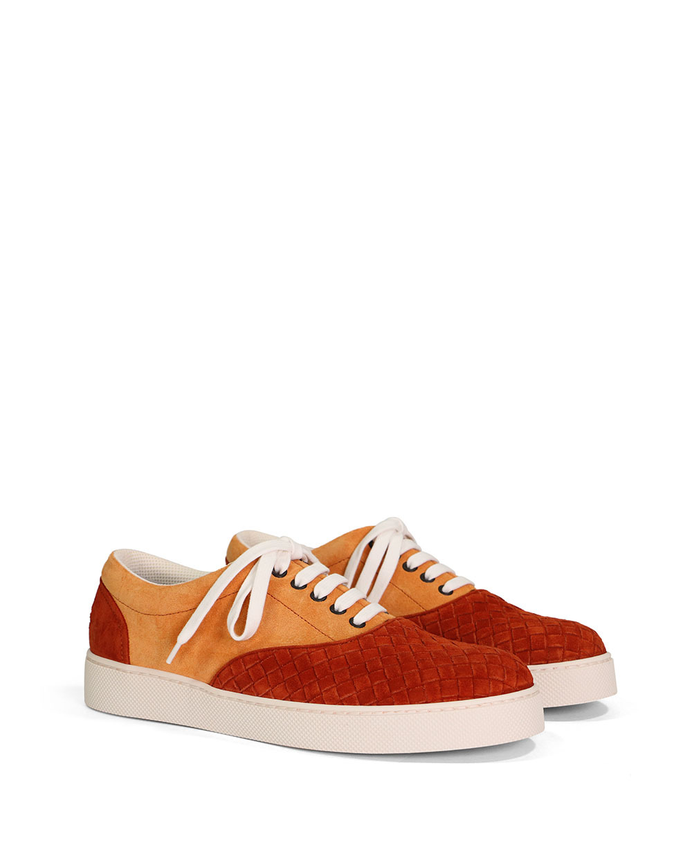 BOTTEGA VENETA STRAP-UP CASUAL SNEAKERS