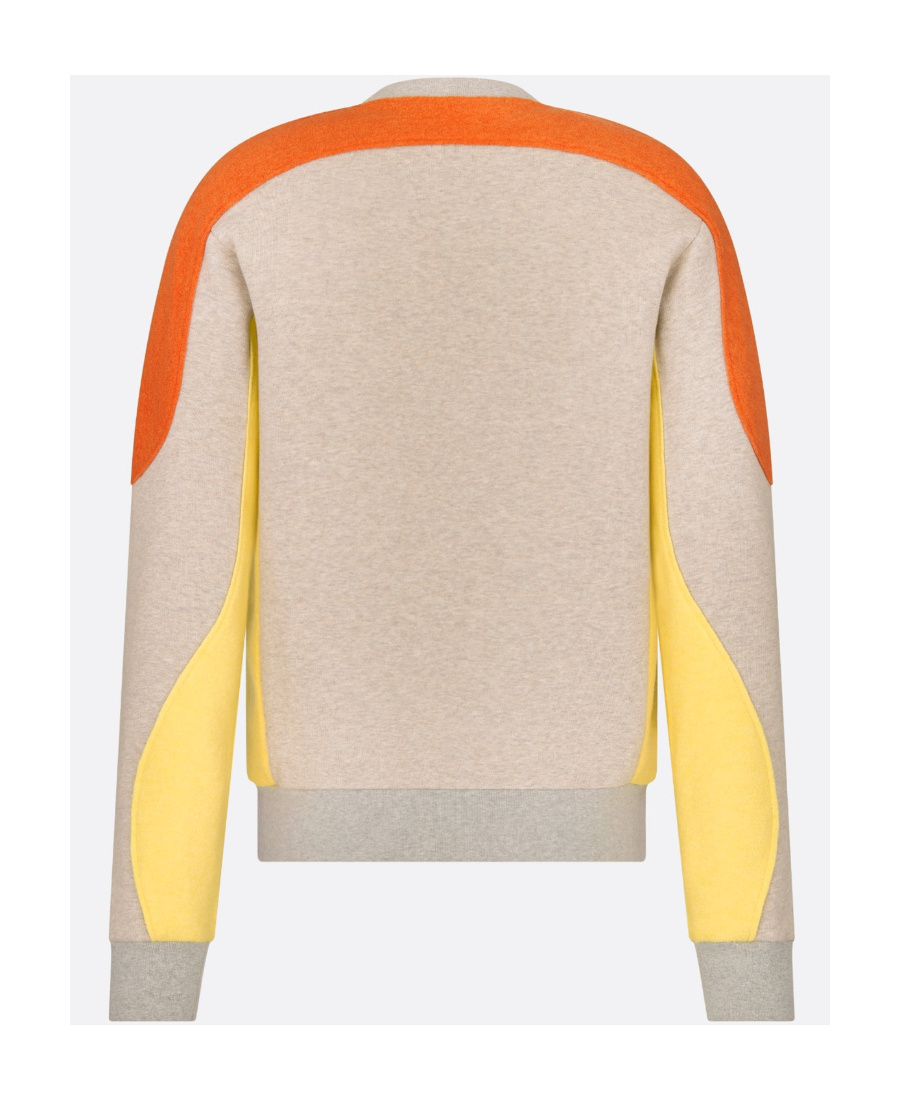 Dior Men's Cotton And Cashmere Sweatshirt In Nude