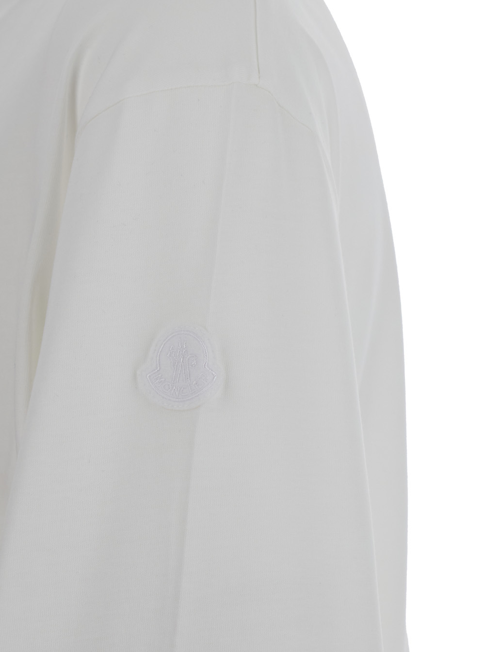 Moncler Long-sleeved T-shirt In White