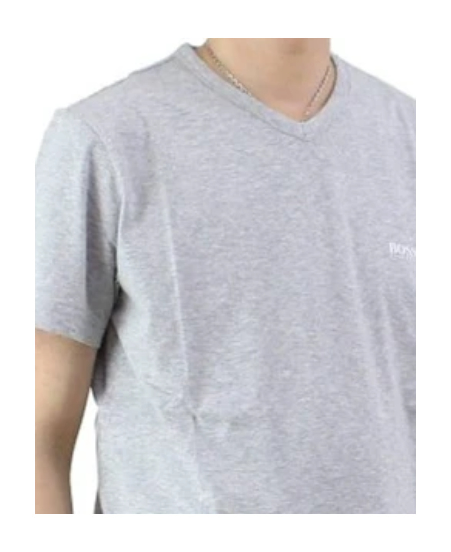 Hugo Boss Logo Details T-shirt In White
