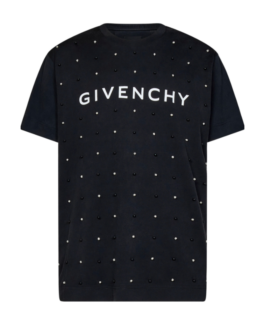 Givenchy Short-sleeved T-shirt With Round Neck In Black