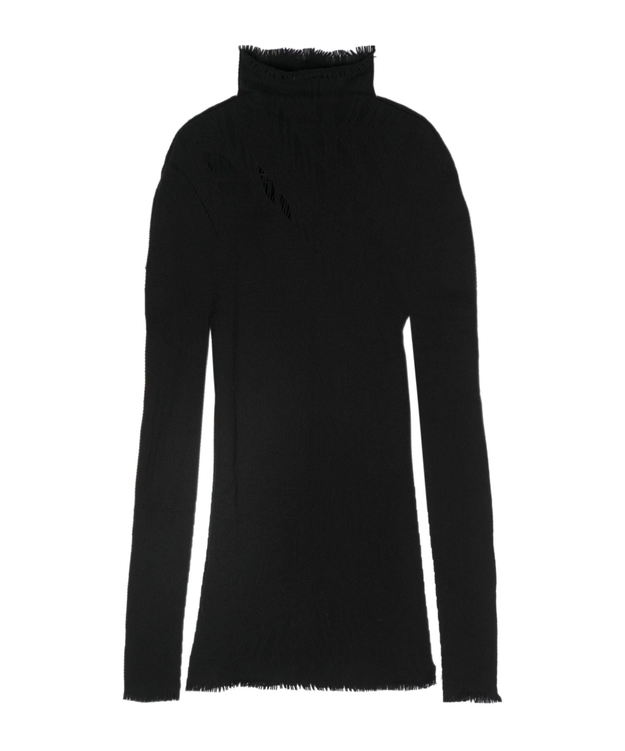 Issey Miyake Leaf Body Ap Top In Black