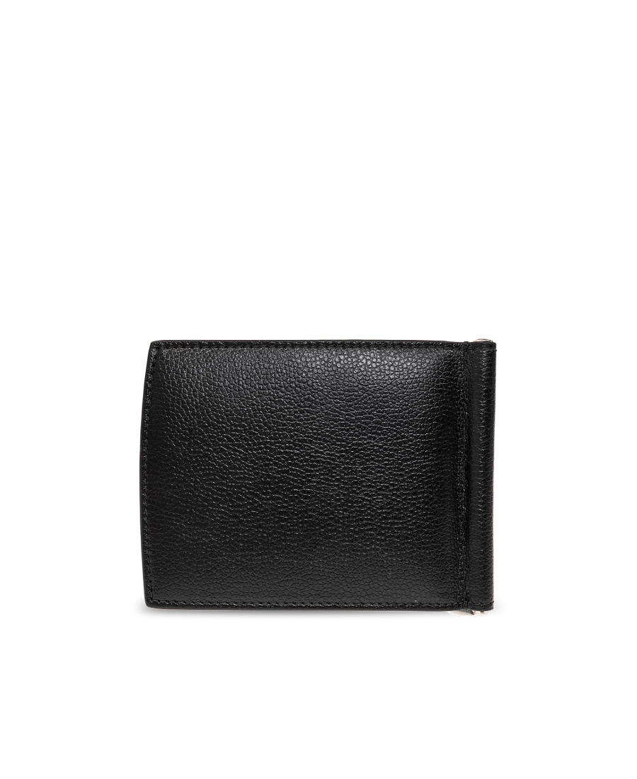 Bally Logo Folding Wallet In Black