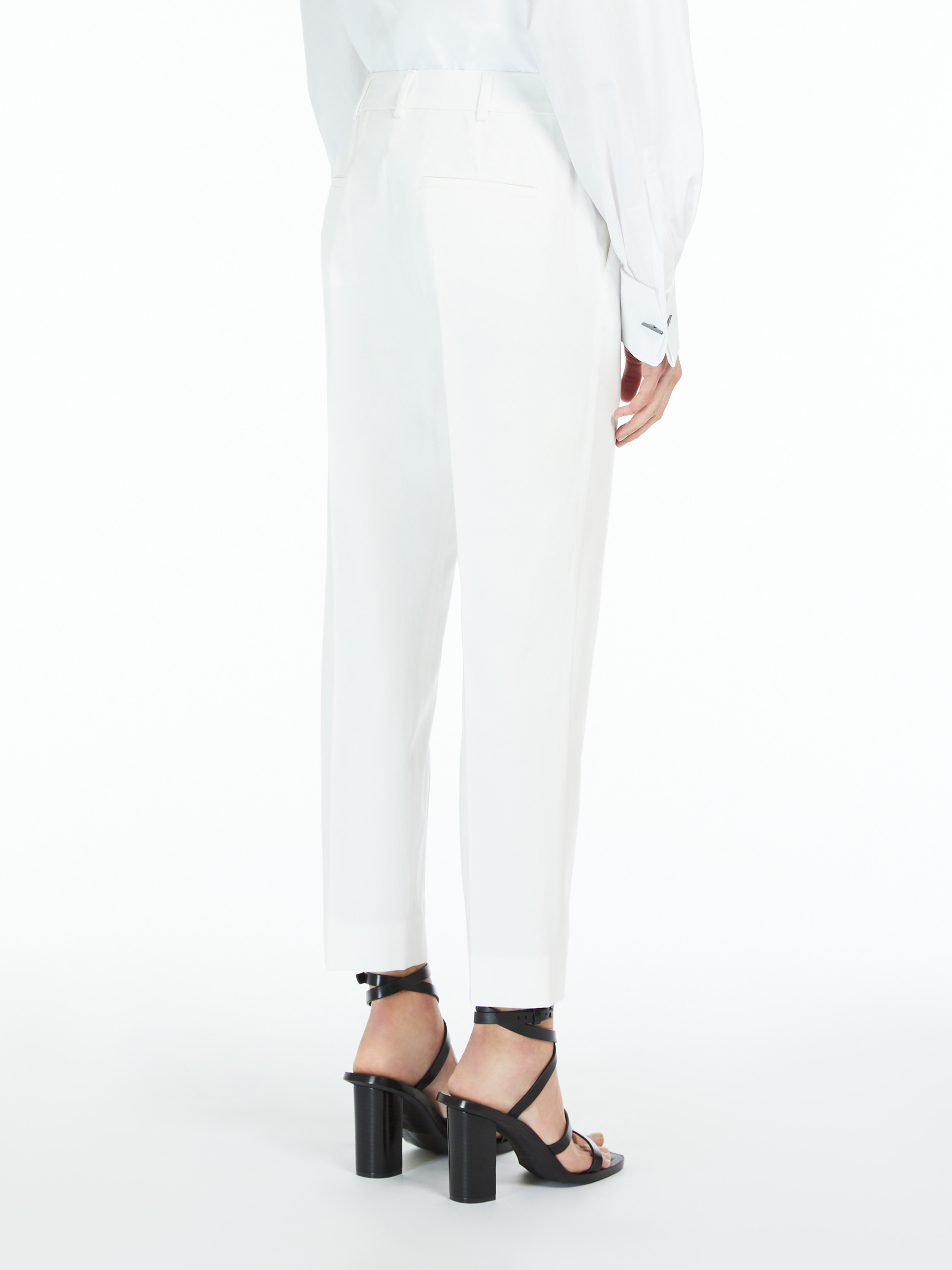Max Mara Stella Pants In White