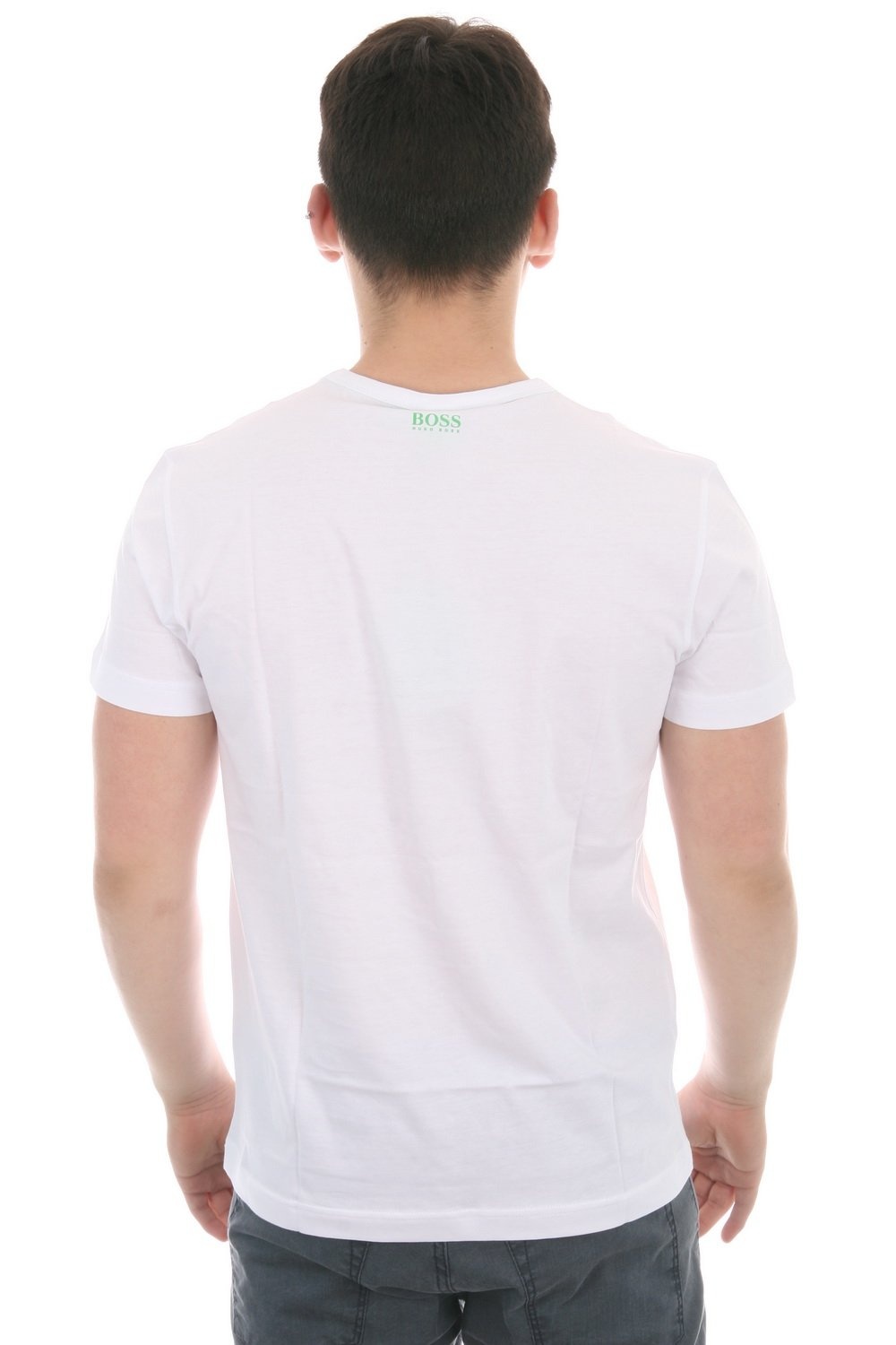 Hugo Boss Logo Details T-shirt In White