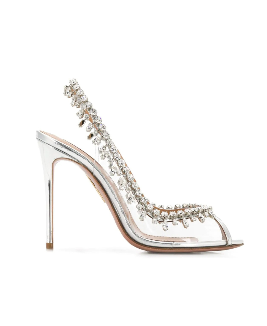 AQUAZZURA TEMPTATION 110MM SANDALS