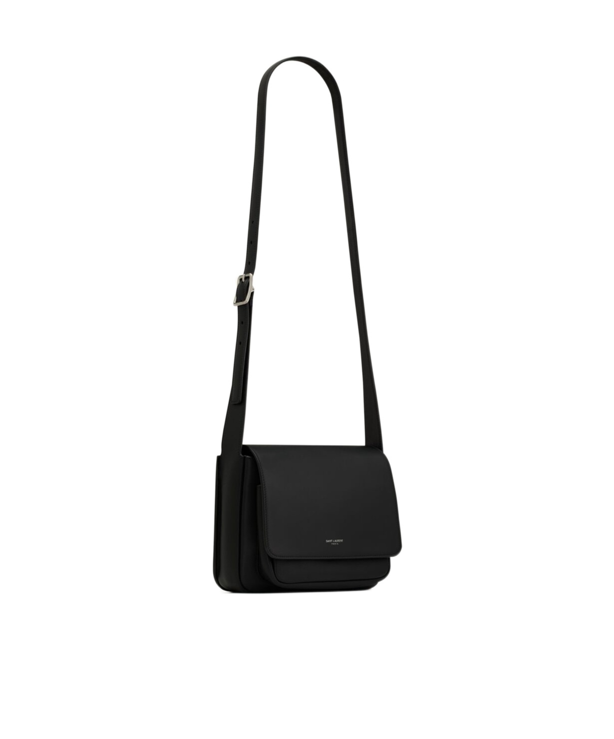 Saint Laurent Small Flip Shoulder Bag In Black