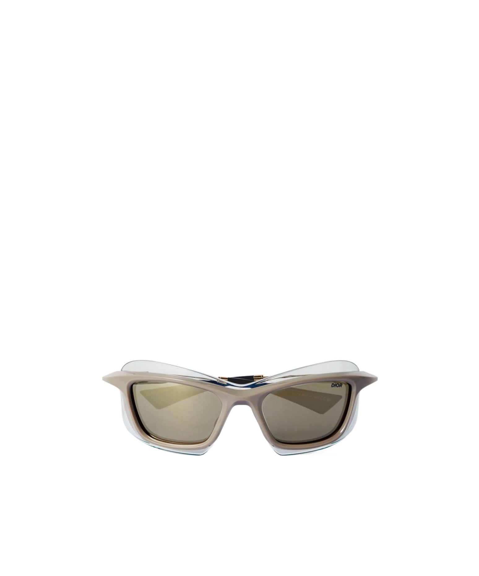 Dior Logo Sunglasses In Nude