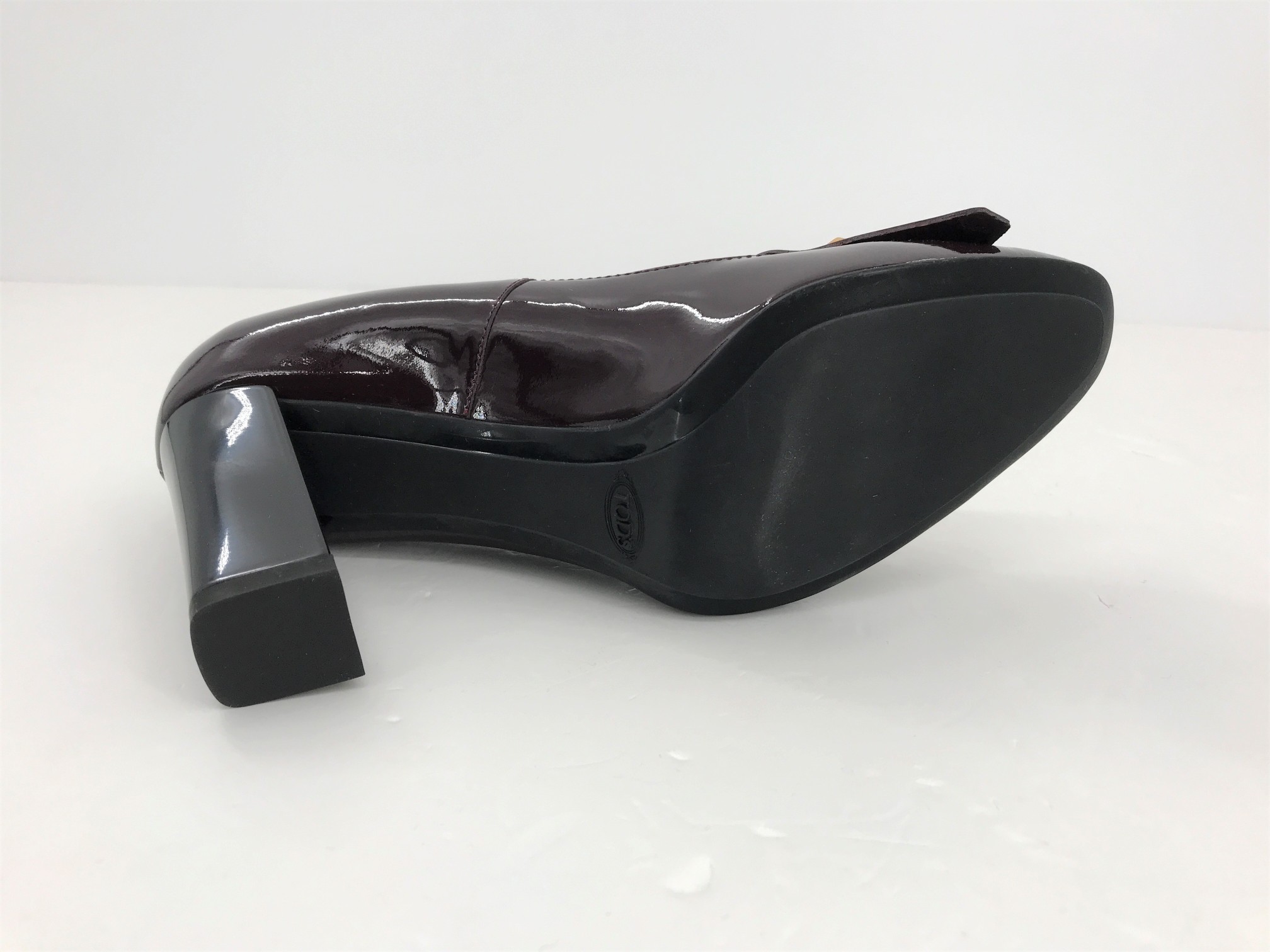 Tod's Logo Details High Heels In Black