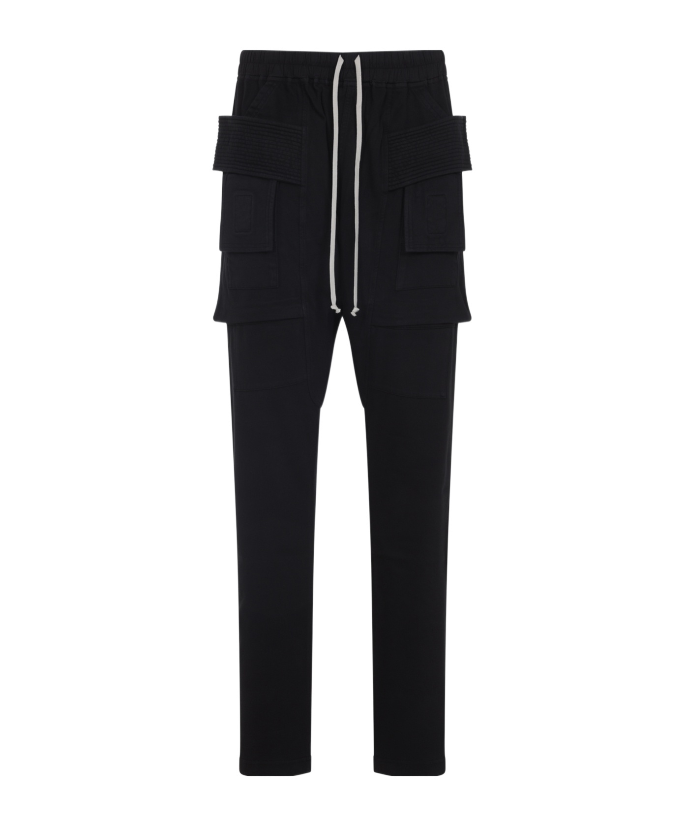 Rick Owens Drkshdw Drkshdw By Rick Owens Fashion-forward Cotton Trousers In Black