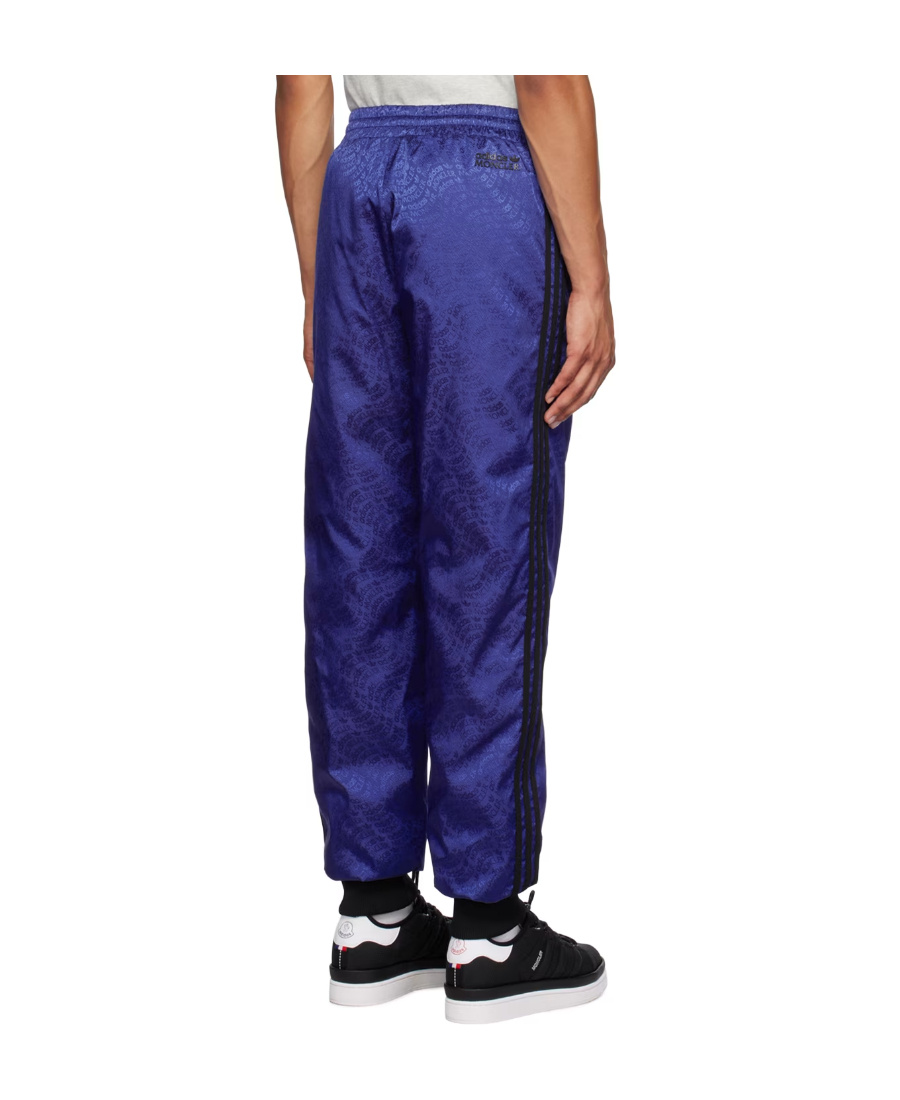 Moncler Nylon Sport Pants In Blue