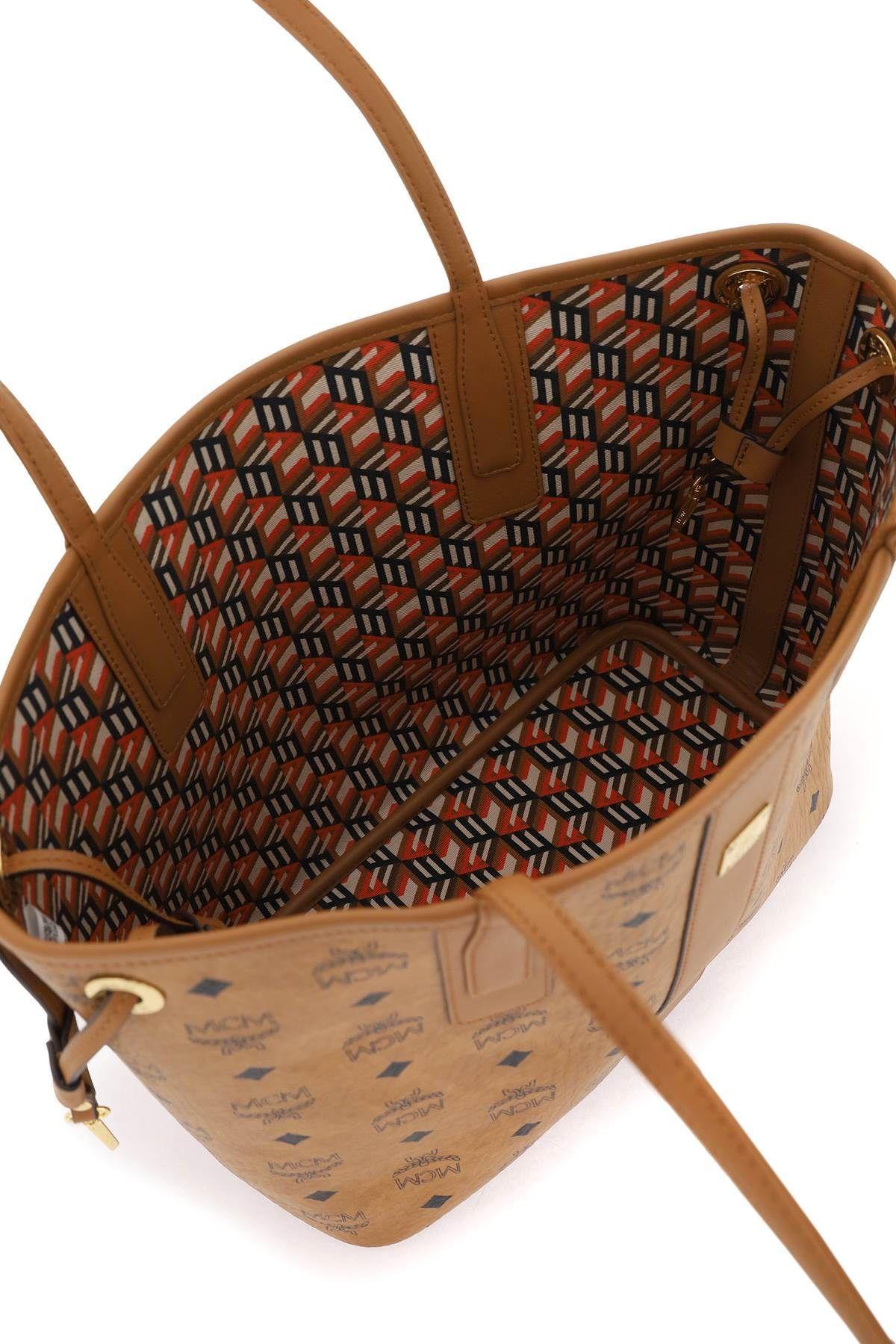 Mcm Tote Bag In Brown