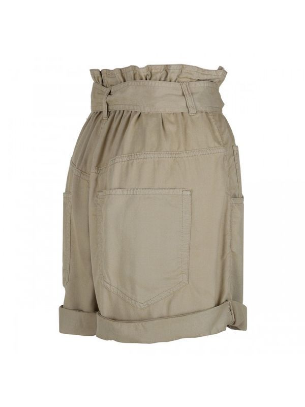 Isabel Marant Étoile Lace-up Shorts In Brown