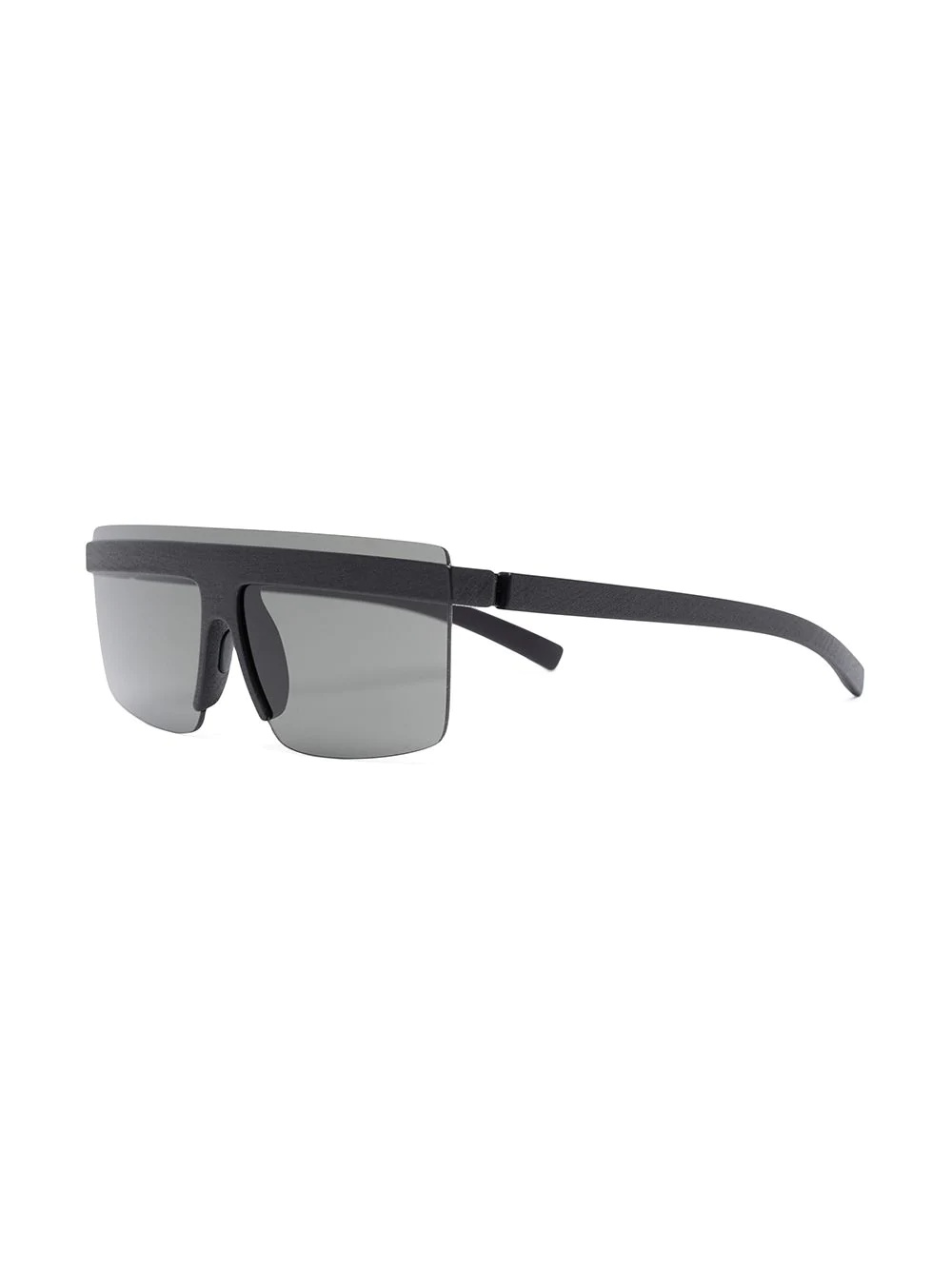 Mykita Tinted Oversize-frame Sunglasses In Gray