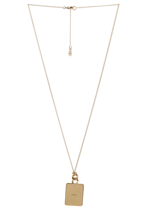 Apc Gold Darwin Necklace In Yellow