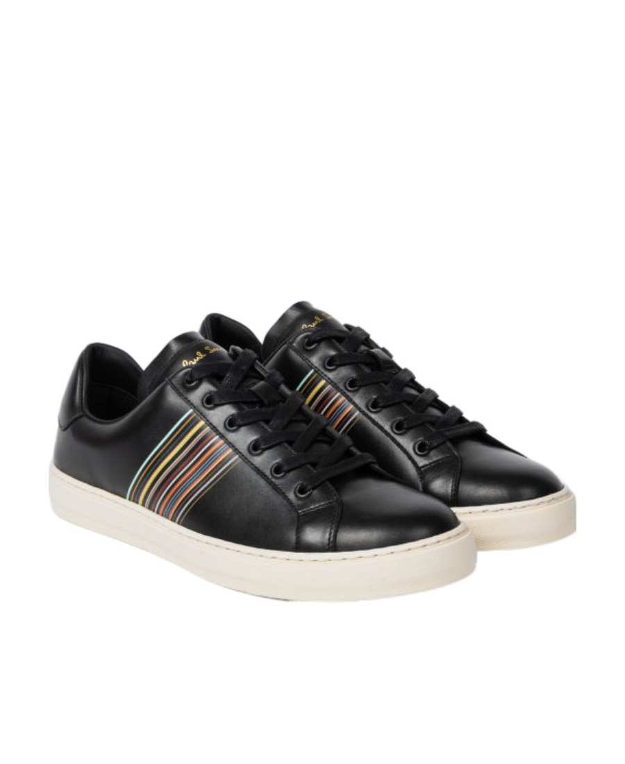 Paul Smith Hansen Leather Sneaker In Black