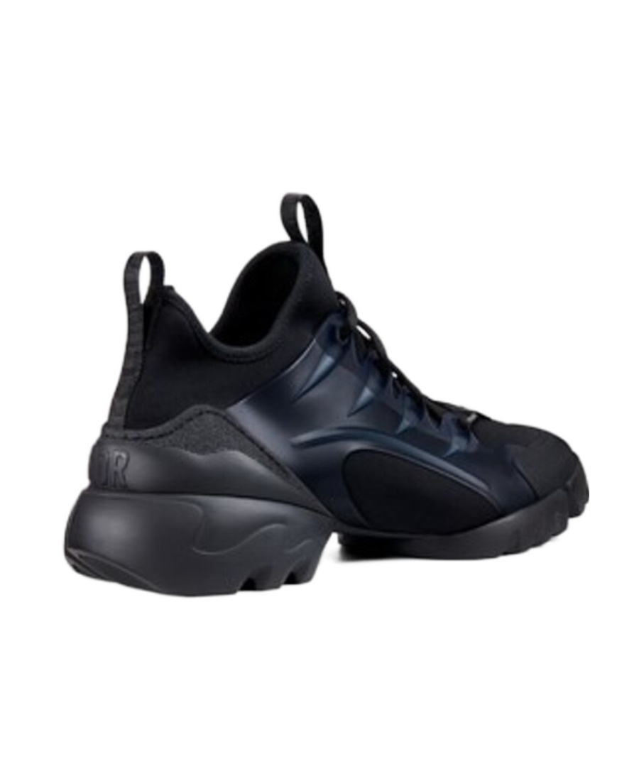 Dior D-connect Sneakers In Black