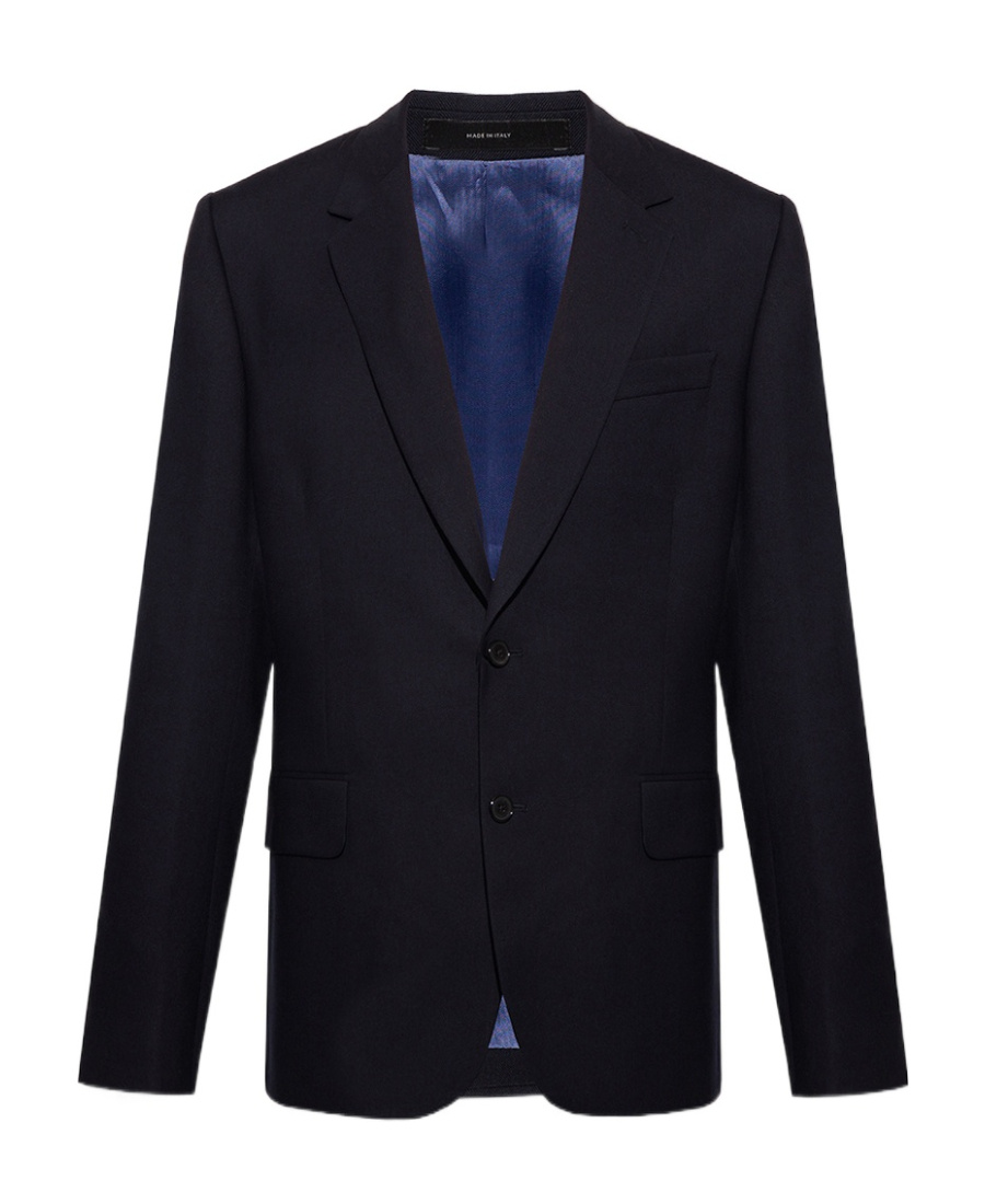 Paul Smith Single-breasted Wool Blazer In Black