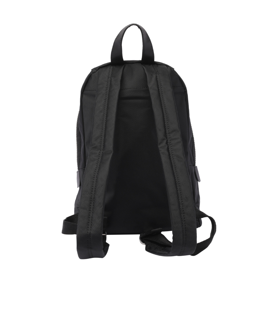 Marc Jacobs The Biker Black Nylon Medium Backpack In Black