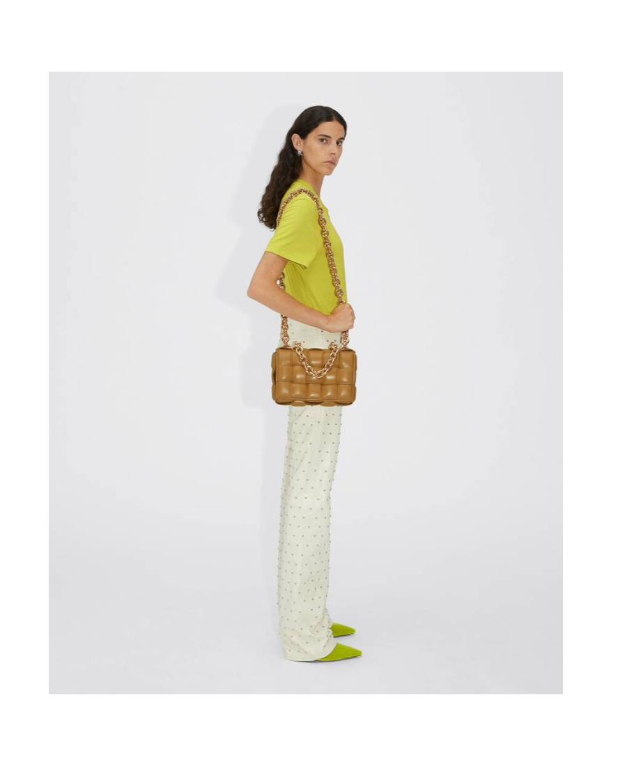 BOTTEGA VENETA CHAIN CASSETTE SATCHEL BAG
