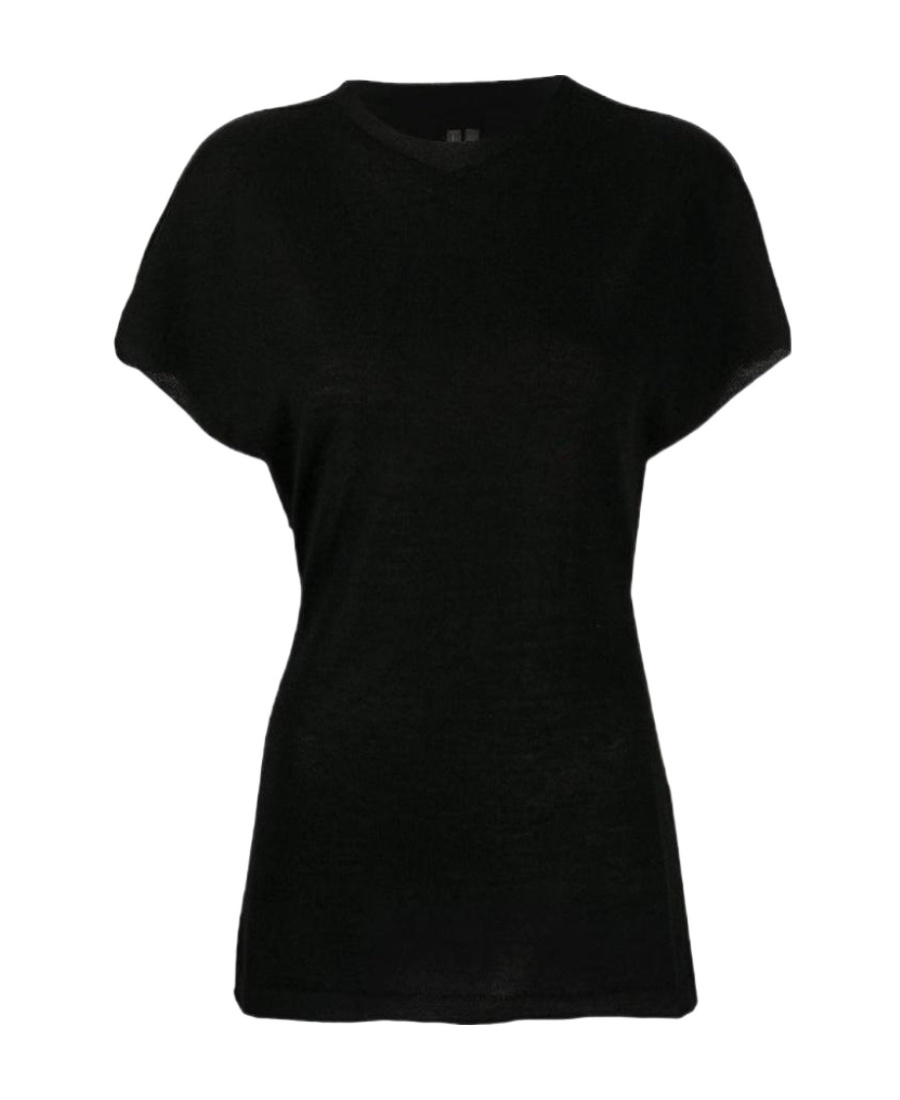 Rick Owens Short-sleeved T-shirt In Black