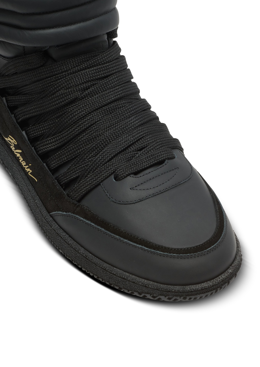Balmain Leather-panelled Trainers