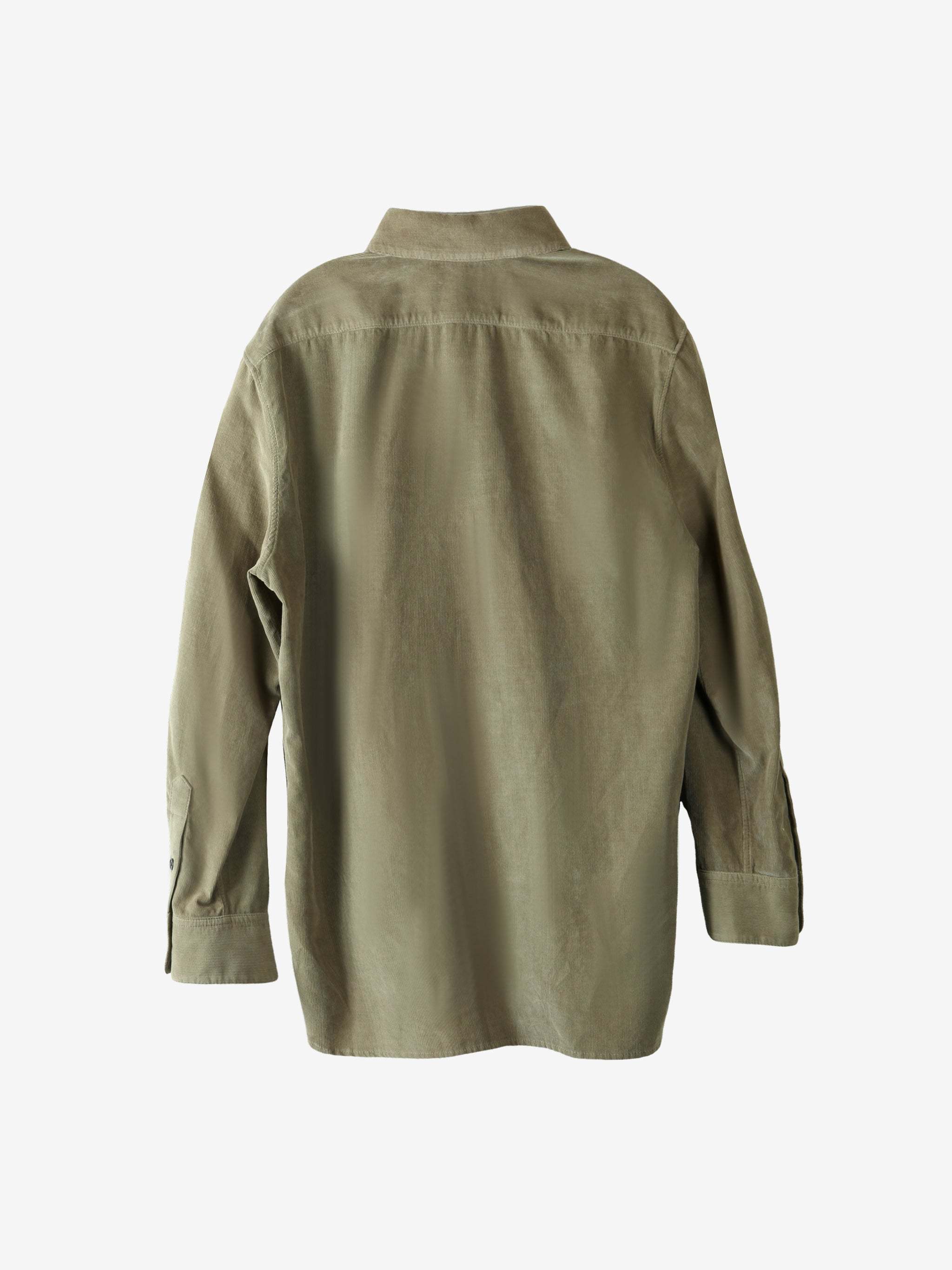 The Row Long-sleeved Shirt In Green