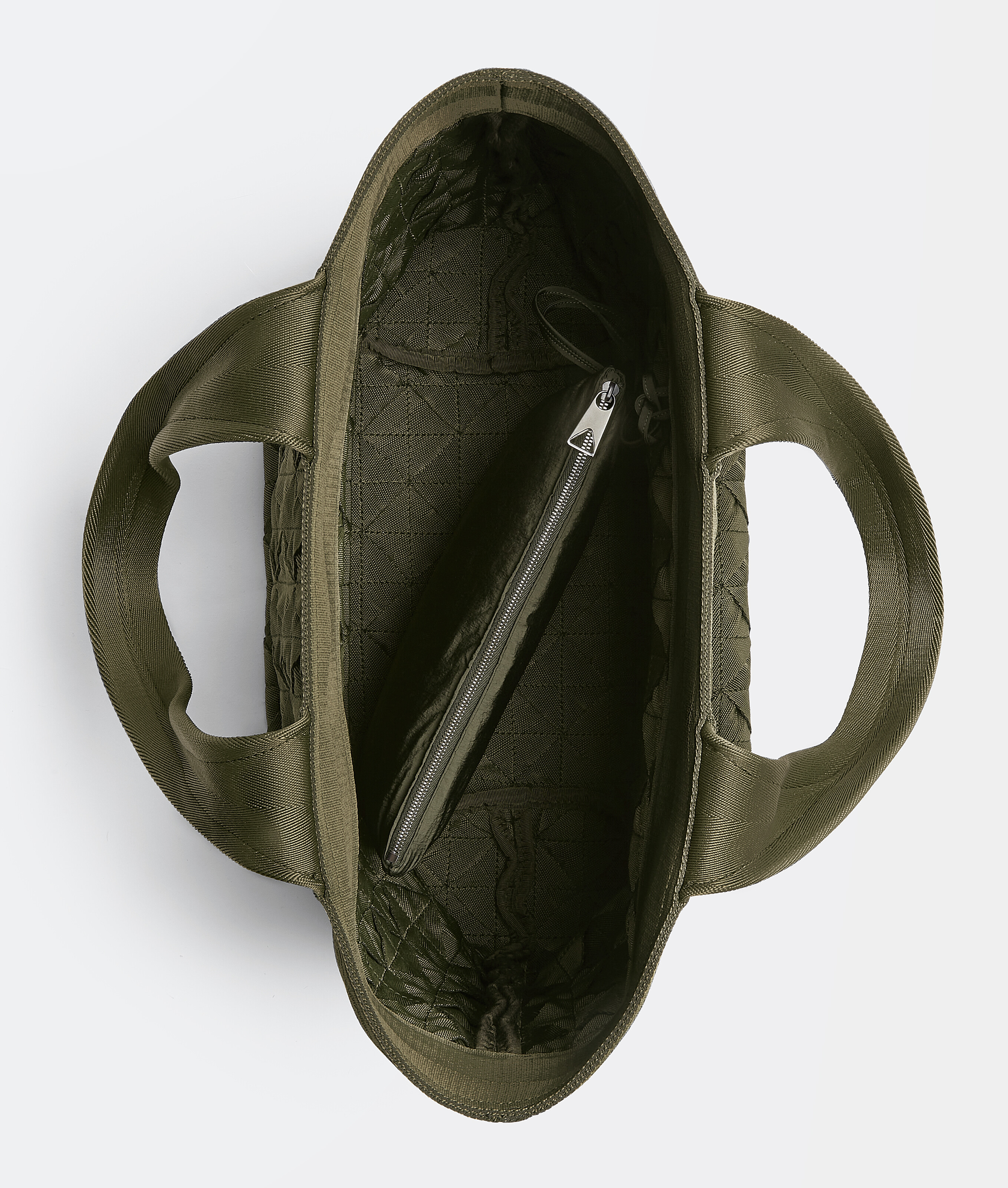 Bottega Veneta Ribbon Tote Handbag In Green