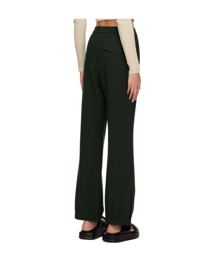 Nanushka Gathered Waist Trousers In Black