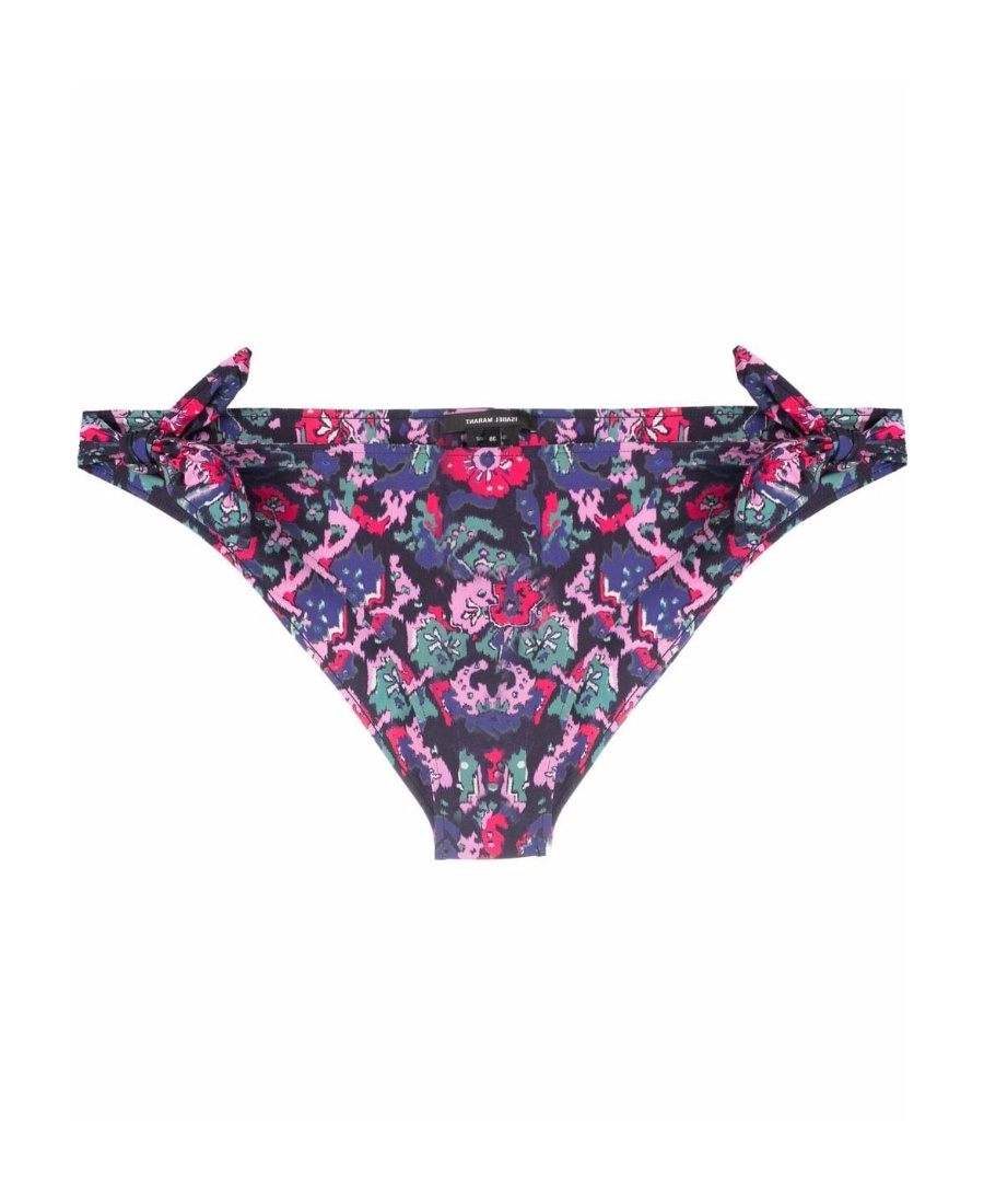 Isabel Marant Sukie Beachwear In Blue Polyamide In Multicolor