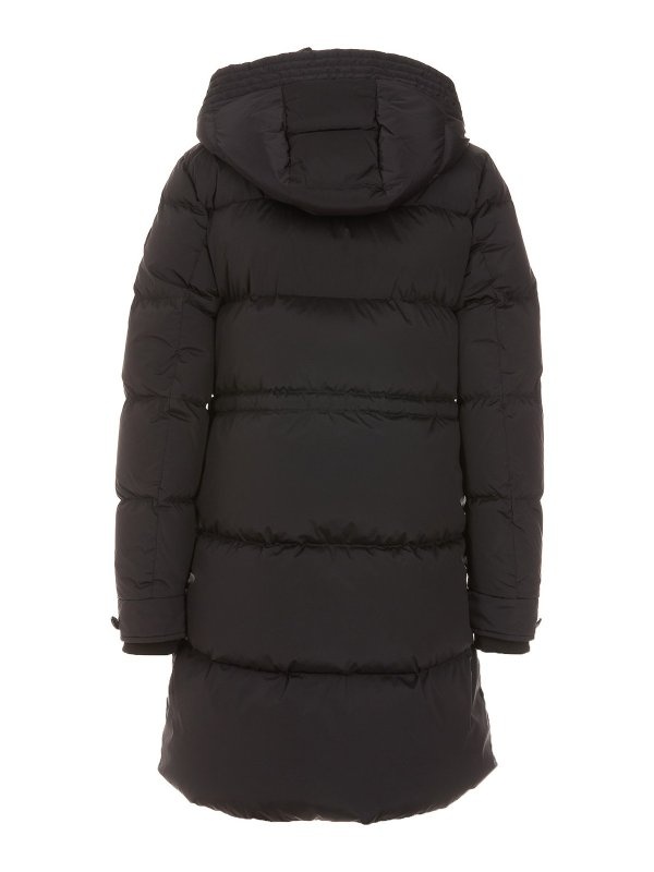 Woolrich Hooded Down Jacket In Black