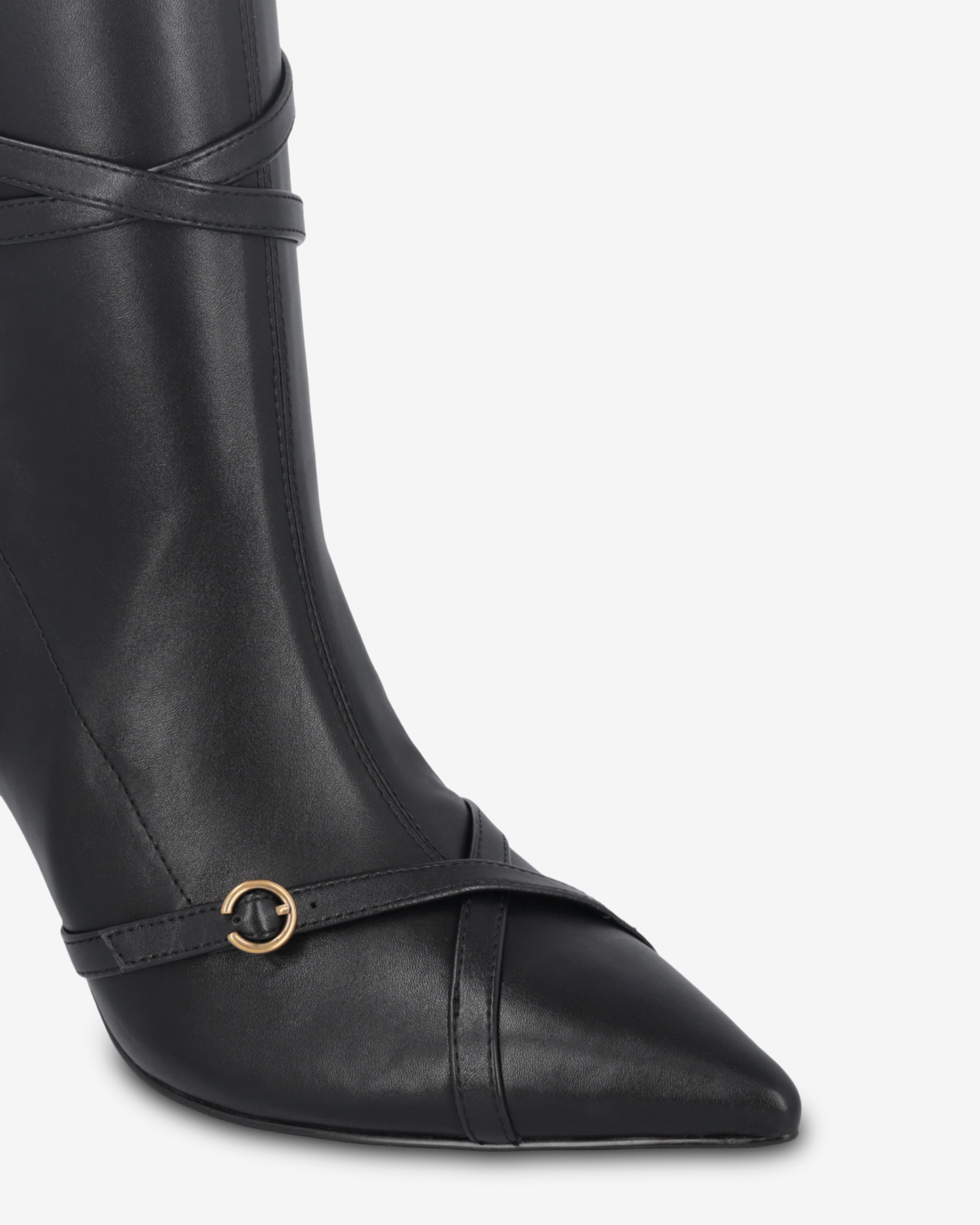 Pinko Pointed Boots In Black