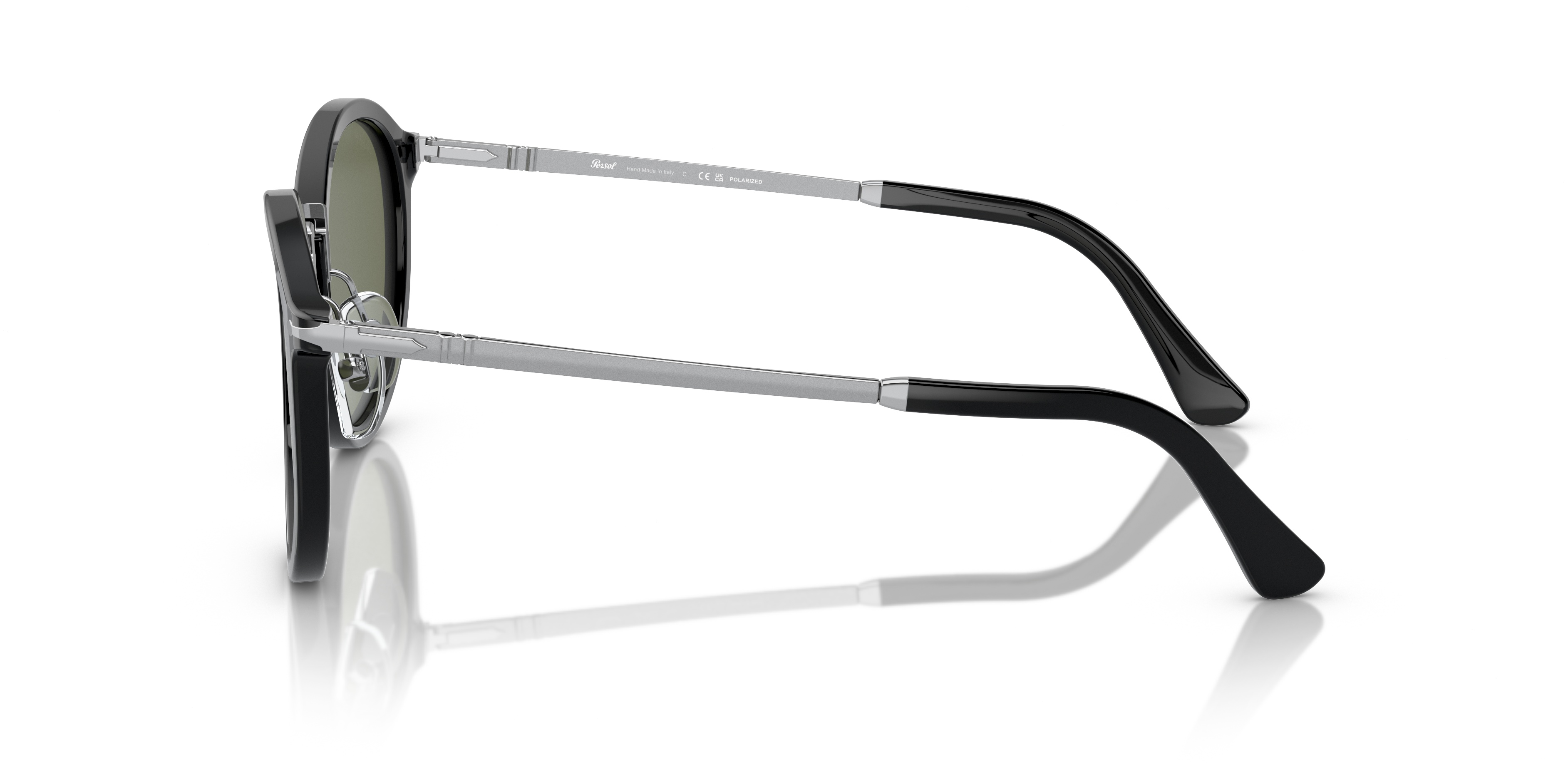 Persol Round-frame Sunglasses In Green