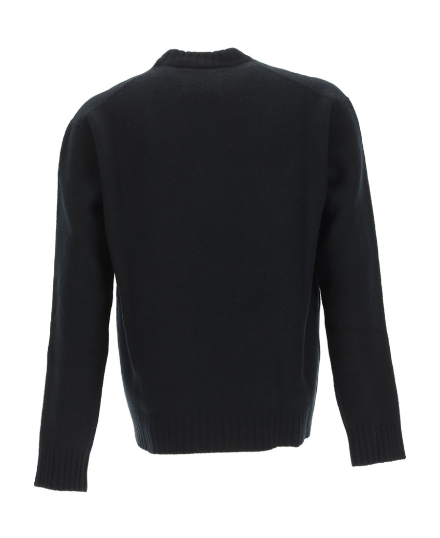 Jil Sander Crew-neck Pullover Sweatshirt In Black